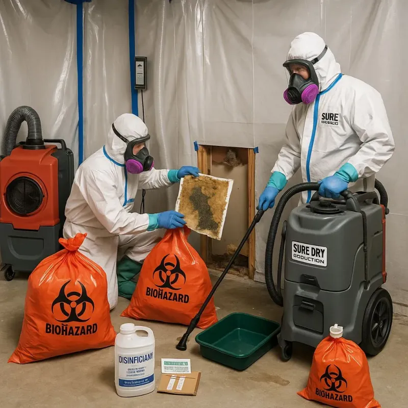 Contaminated Water Handling Protocols process in Evansburg, PA